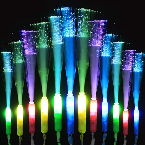 Leuchtstäbe LED Glow Knicklichter Neon Sticks, 12 Stück Glow Sticks Knicklichter Kinder, Leuchtstab Hochzeit, Disko Halloween Weihnachten Geburtstagsfeier Mitgebsel Knicklichter Party Gadgets Set