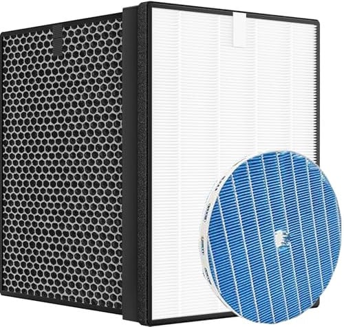 FY2420 FY2422 FY3435 Ersatzfilter für Philips Series 2000 & 3000 AC2882 / AC2887 / AC2889 / AC3829 2-in-1 Luftreiniger und Luftbefeuchter Ersatz HEPA Filter FY2420/30 FY2422/30 FY3435/30