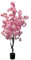 Glorlliant Künstlicher Kirschblütenbaum, 150 cm Hoch Künstlicher Kirschblütenbaum im Topf, Inneneckdekoration Groß Künstlicher Baum für Hochzeit, Party, Heimdekoration