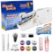 Handheld Sewing Machine, Portable Mini Sewing Machines White, Sew Simple Hand Stitching Machines, Beginners Sewing Machine with Sewing Accessories, Suitable for DIY, Garments, Curtains, Home Travel