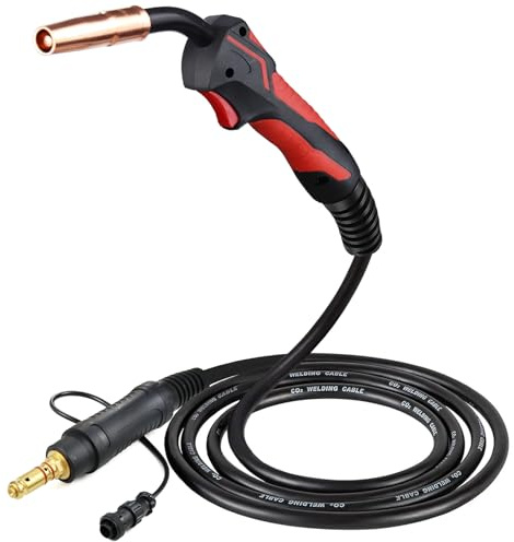 MIG Schweißpistole, Taschenlampe, 250 A, 4,5 m, Ersatz für Lincoln Magnum 250L K533-7, Mig Schweißteile für Lincoln Power MIG 200/215/216/255/Wire Matic 255