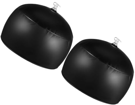 GALPADA Cap Ständer aus Pvc 2 Stück mit Aufblasbarem Baseballkappen Display und Hutformer für Baseballkappen Tragbar Faltfrei zur Aufbewahrung und Reise