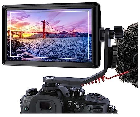 Monitor di campo, V3 Camera Field Monitor 6 pollici 3D LUT DSLR IPS Full HD 1920x1080