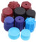 WEKADRIN 10Pièces Bouchons de Valve de Climatisation Haute et Basse Pression Plastique pour Voiture Protection la Poussière et Impuretés Accessoires pour Système de Climatisation Auto
