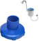 Tubo Flessibile Per Skimmer - 80 Cm Tubo Flessibile Per Skimmer Per Piscine Fuori Terra E Adattatore Da 1,5 Pollici, Adattatore E Tubos Flessibiles Per Skimmers Per Piscine Resistenti E Riutilizzabili
