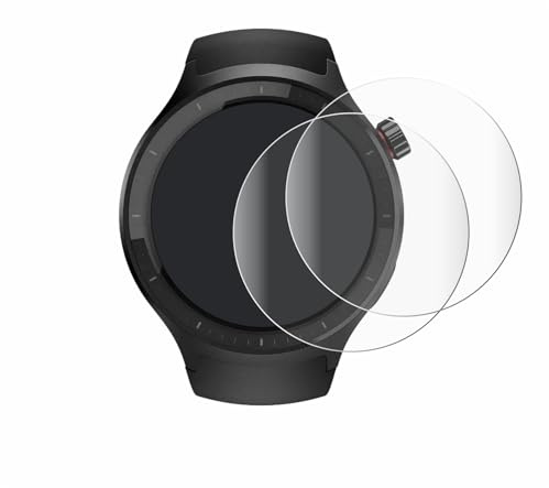 BROTECT Schutzfolie für Motorola Moto Watch 2026 | 2 Stück Transparenter Displayschutz Made in Germany Klare Full-Screen Folie Full-Cover 3D Curved Montage Kit