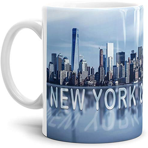 New York-Tasse Skyline - Kaffeetasse/Mug/Cup - Qualität Made in Germany