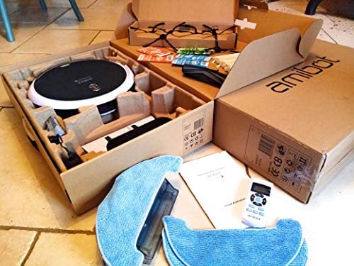 AMIBOT Animal Comfort H2O - Un Robot Aspirador para aspirar el Pelo de Las Mascotas