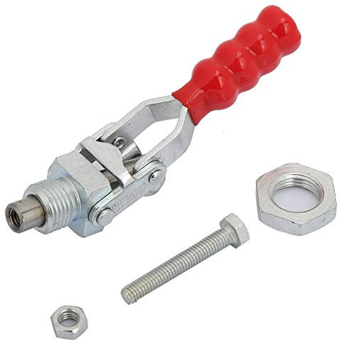 Ichiias Sauterelle à Levier Rapide, Fer Galvanisé Pince à Levier à Serrage Rapide à Serrage Rapide, Série 10mm, Force De Serrage 100kg