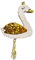 Amscan 9907509 - Pull Pinata Schwan, Größe 40 x 46 x 7 cm, befüllbar mit kleinen Geschenken oder Süßigkeiten, perfekt für Kindergeburtstag und Mottoparty, Dekoration