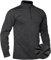 TACVASEN Herren Basic Shirts Ski Sportshirts Laufen Funktionsshirts Winter Warme Tops Langarmshirt Männer（L，Schwarz）