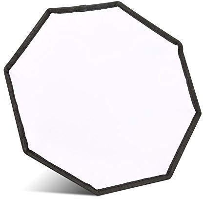Softbox ottagonale universale da 30 cm, scatola morbida per primo piano ottagonale per lampeggiatore flash, finestre luminose per illuminazione fotografica, accessorio filtro morbido per fotografia in