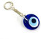 Schlüsselanhänger Nazar Boncuk Anahtarlık mit Glasperlen Handgemacht Böser Blick Glücksbringer Talisman Türkisches Blaues Auge, Evil Eyes (Model - 20)
