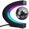 C Globus Magnetische Schwebender Globus in Kugelform schwimmende Globe Weltkarte Geschenk LED-Haus, Büro, Schreibtisch für Klasse, Business-Dekoration Schwarz