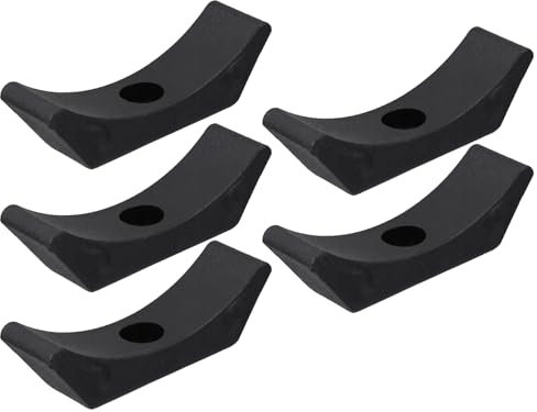 BESPORTBLE 5 Stück 140mm Hantelablage Hantelständer Kurzhantelablage Kunststoff 3 Lagige Kurzhantelständer Hantelbaum Gewichteständer Langhantelablage für Zuhause Fitnessstudio