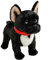 Teddys Rothenburg Französische Bulldogge schwarz 30 cm stehend Kuscheltier Hund
