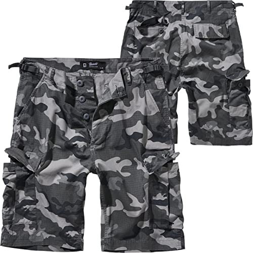 Brandit BDU Ripstop Shorts, Farbe: Grey camo, Größe: 3XL