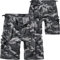 Brandit BDU Ripstop Shorts, Farbe: Grey camo, Größe: 3XL