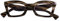 DOOVIC Occhiali da Lettura con Filtro a Luce Blu 1.75 Donna Quadrati Nero Occhiali da Vista/Computer con Montatura Grande