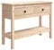 vidaXL Konsolentisch Konsole Beistelltisch Holztisch Flurtisch Ablagetisch Wohnzimmertisch Tisch mit Schublade Ablage 100x35x75cm Massivholz Kiefer