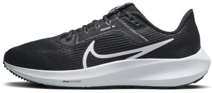 NIKE Women's Air Zoom Running Shoe, Black White Anthracite, 7.5 UK