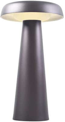Nordlux Arcello Table Lamp in Anthracite - Homeware Lighting Décor Outdoor Garden Doorway Patio Terrace Yard Portable & Rechargeable Downward Facing Light with USB - Warm White 2700K, 330 Lumen, IP55