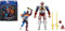 Masters of the Universe Masterverse Actionfigur Two-Bad & Masterverse Actionfigur Roboto, detailreiche Sammelfigur mit Armzubehör und Schwertern, bewegliches MOTU Spielzeug, HLB40
