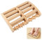 Rouleau de Massage en Bois, Masseur Pieds Double Appareil de Massage des Pieds, Acupression Shiatsu pour Soulage Talon Douleur au Pied Promule le Flux de Sangue, 27 x 19,5 x 5cm