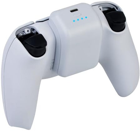 Hisewen PS5 Controller Battery Pack, 3000mAh Fast Charging External Battery for PS5 Controller, Portable PS5 Accessory with LED Display