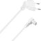 Cable Alimentation pour Magcubic, WiMiUS, Alwtniet, LQWELL Mini Projecteur Mini Vidéoprojecteur WiFi Bluetooth Chargeur Adaptateur Alimentation -Blanc