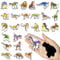 42PCS Foam Fridge Magnets for Toddlers, Dinosaur Toddler Magnets Toys, Fridge Magnets for Kids, Refrigerator Magnets for Kids, Magnets for Kids on Fridge, Baby Toddler Magnets for Refrigerator