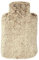 SENSLY, SB84246, Borsa dell'Acqua Calda Utilizzabile nel microonde riempita con Perle di Ceramica per Un Calore duraturo, Pelliccia Morbida e soffice, Ideale per Serate coccolose e Sollievo
