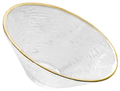 HOLIDYOYO Bol à Bagatelle Bol à Battre Les Oeufs Petits Bols Portion Saladiers Transparents Bols De Service pour Recevoir Grand Saladier Bol à Punch Bol Mélangeur De Cuisine Un Verre