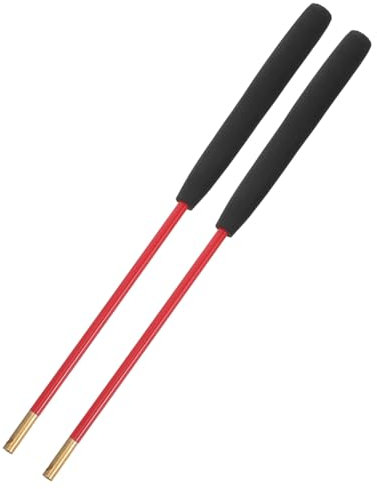 SKISUNO Diabolo Stäbe Mit Rutschfestem Griff 35cm Massiver Fiberglas Diabolo Stock Mit Lochdesign Leichter Jonglierstab Für Outdoor Und Akrobatik