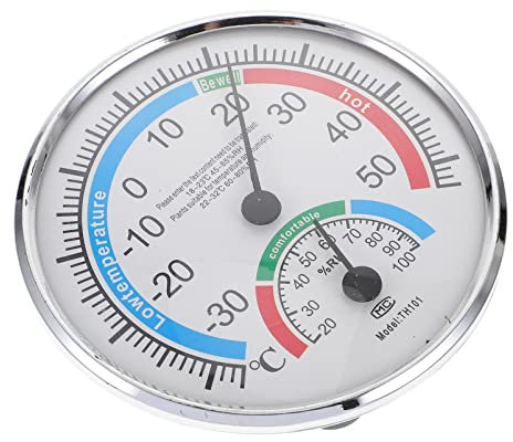 VINTORKY Professionelles Sauna-hygrothermometer Innen Außen Hochpräzise Temperatur Feuchtigkeitsmesser Für Zuhause Terrasse Hotel Labor Hygrothermograph Mit Einfacher Ablesung Und Vielseiti