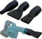 3X Stubby Nozzle Set for Makita DUB185 DUB186 18v Blower Car Drying Stubby Short Attachment - Attachments Set Only