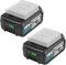 Aaiwtd 2 x 5000 mAh GBA Li-Ion Replacement Battery for Bosch Professional 18 V Battery BAT609 BAT610G BAT618G BAT619 BAT621 BAT620 Cordless Power Tool