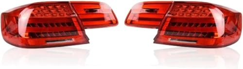 TIUEO Auto Rückleuchten RüCklicht Für BMW M3 E92 330i 335i 2006-2013 Ersatz Zubehör Hinten Lampe Seite Heckleuchte Signallicht,A/Rouge