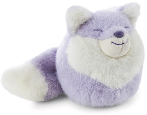 Kuscheltier Fuchs 10cm - lila - Stofftier aus weichem Plüsch, niedliches Plüschtier zum Kuscheln und Spielen, für Kinder & Erwachsene, tolle Geschenkidee | 62835
