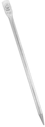 LIFKICH Schneller Kupfer Erdungsstab 12mm X 300mm für Notstromsysteme und Weidezaungeräte Vielseitiger Erdungsspieß für Haus und Garten