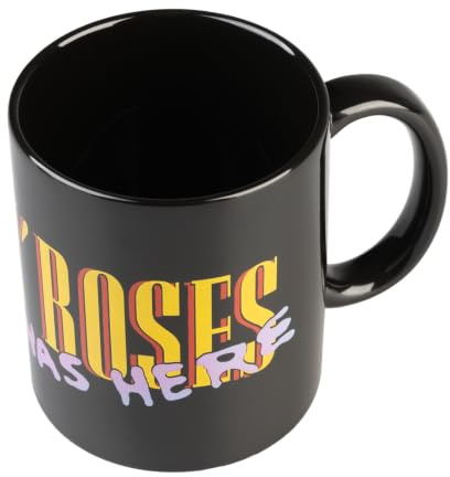 Grupo Erik Guns N Roses Ceramic Mug 350ml - Guns and Roses Gifts, Merch | 11.8 oz - 350 ml Coffee Mug Tea, Cool Mugs and Cups | Guns N Roses Merchandise, Music Gifts under 15 Pounds