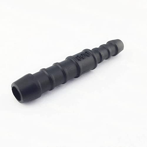 greitapigu.lt, raccordo per tubo flessibile, connettore dritto, riduttore da 8-6 mm, in plastica, per tubo dell’aria, 1 pezzo