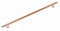 Handlauf Buche, lackiert, mit stabilen Halter aus Edelstahl, 36 Längen zur Auswahl ! (0.70m)