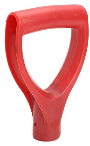 Hilai Kunststoffgriff für Spaten, Gabel, Schaufel, D-förmiger Griff, für Rasen, Bauernhof, Garten, Schneeschaufel