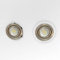 Gloss White Downlight Spotlight Surround Bezel Converter/White Spotlight Bezel (Outside 120mm x Hole 75mm)