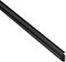 D-Line 1MCT2010B Micro+ CableTraC, Courant Cache, Noir Organisateur Solution, Versilitle Gestion des câbles Solution-20x10mm x 1-mètre