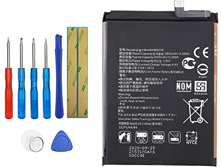 Vvsialeek Batería para teléfono móvil HB446486ECW compatible para Huawei P Smart Z nova 5i Honor 9X Pro Enjoy 10 Plus Y9 Prime 2019 STK-L21; STK-L22; STK-LX3 con kit de herramientas