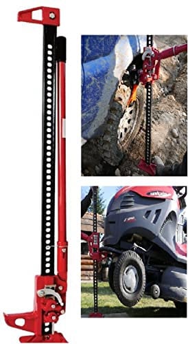 STREND PRO Farm Jack Hi-Lift Allzweckheber Zahnstangenheber | Hebevorrichtung Wagenheber | hebebühne Auto zubehör | Rasentraktor Zubehör | Autolift | Offroad zubehör Auto | kfz Lastenheber