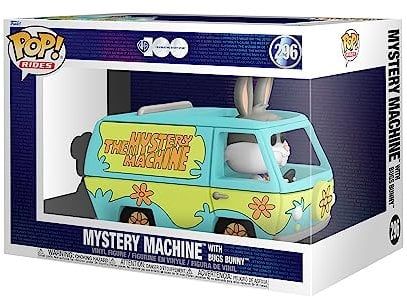 Funko Pop! Ride Super Deluxe: HB - Mystery Machine mit Bugs Bunny - Looney Tunes - Vinyl-Sammelfigur - Geschenkidee - Offizielle Handelswaren - Spielzeug Für Kinder und Erwachsene - TV Fans