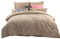 Soifox Winter Flanell bettwäsche 220x240 - Sandy Beige Flauschige und warme Cashmere Touch Bettbezug + Kissenbezug 2er Set 80x80 cm mit Reißverschluss